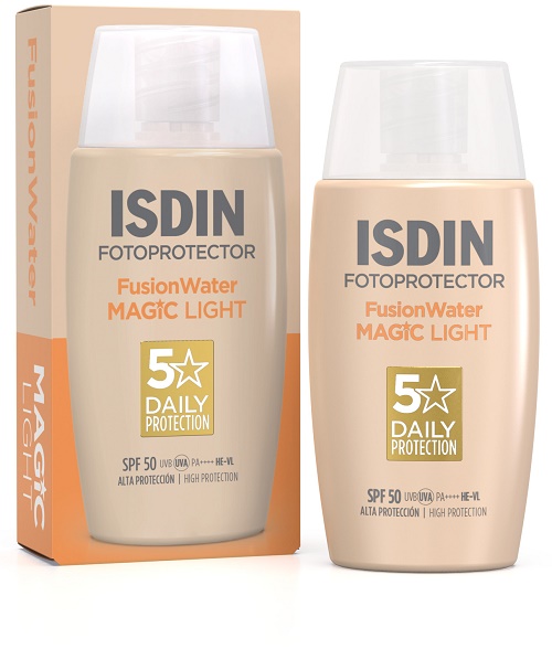 FUSION WATER MAGIC COLOR LIGHT SPF50 50 ML - pharmaluna