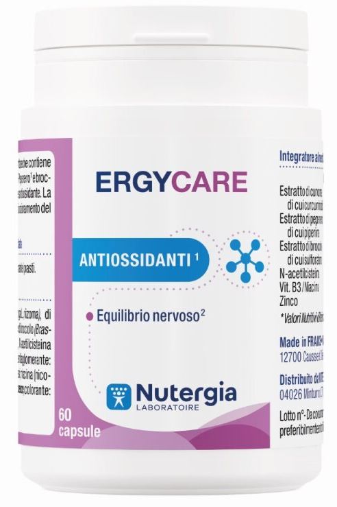 NUTERGIA ERGYCARE 60 CAPSULE - pharmaluna