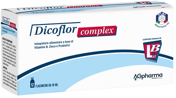 DICOFLOR COMPLEX 12 FLACONCINI DA 10 ML - pharmaluna