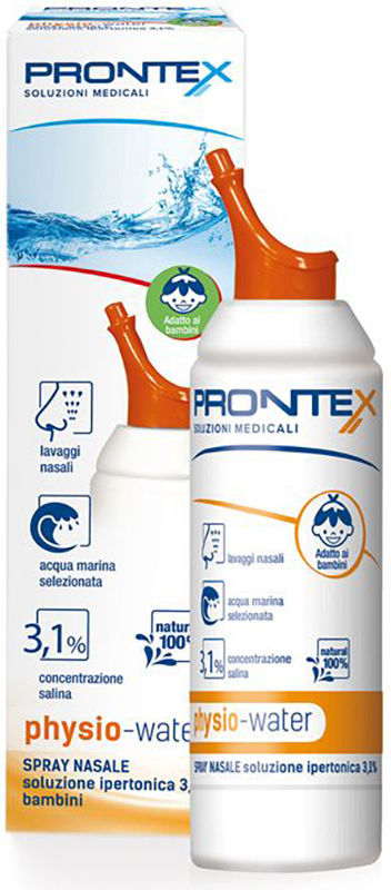 PHYSIO-WATER IPERTONICA SPRAY BABY - pharmaluna