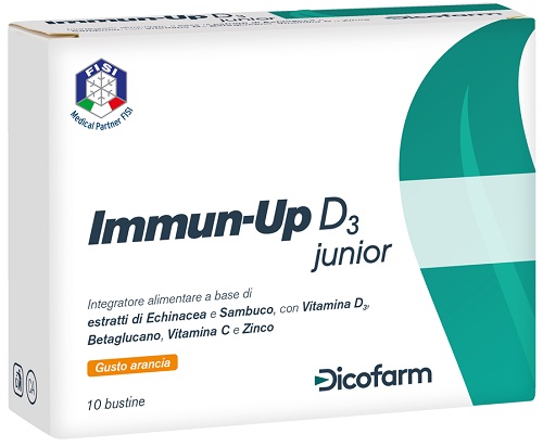 IMMUN UP D3 JUNIOR 10 BUSTINE DA 3 G - pharmaluna