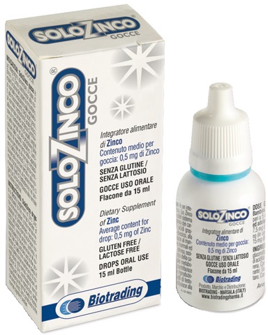 SOLOZINCO GOCCE 15 ML - pharmaluna