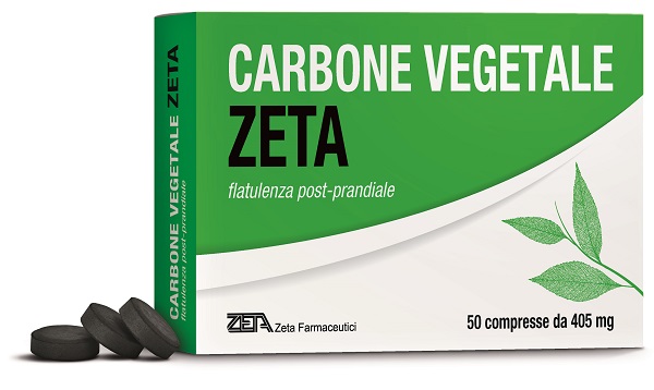 CARBONE VEGETALE 50 COMPRESSE DA 405 MG - pharmaluna