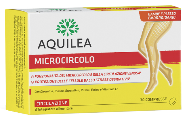 AQUILEA MICROCIRCOLO 30 COMPRESSE - pharmaluna