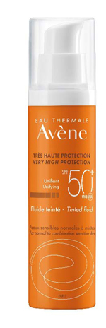 AVENE SOLARE FLUIDO COLORATO SPF 50+ 50 ML - pharmaluna