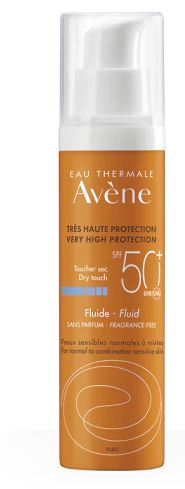 AVENE SOLARE FLUIDO 50+ SENZA PROFUMO 50 ML - pharmaluna