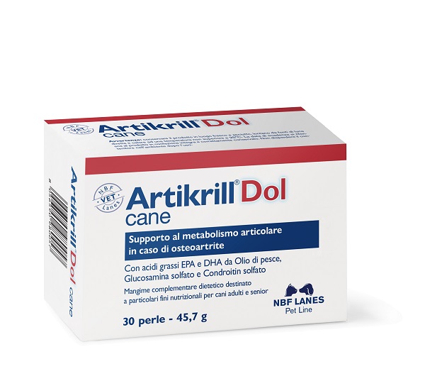 ARTIKRILL DOL CANE BLISTER 30 PERLE - pharmaluna