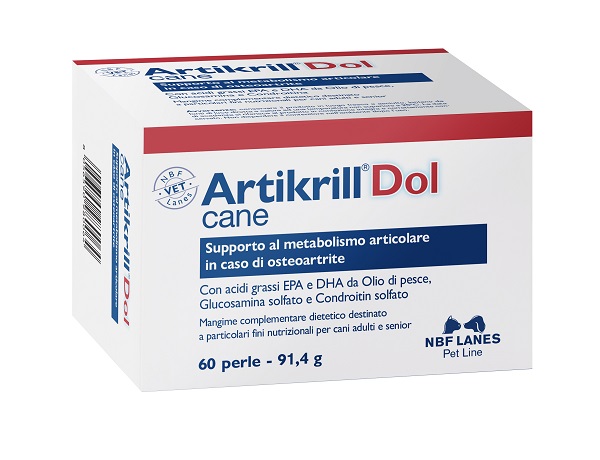 ARTIKRILL DOL CANE BLISTER 60 PERLE - pharmaluna