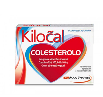 KILOCAL COLESTEROLO 15 COMPRESSE - pharmaluna