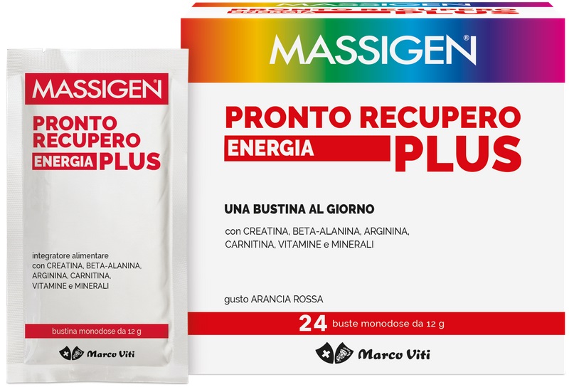 MASSIGEN PRONTO RECUPERO ENERGIA PLUS 24 BUSTINE 12 G - pharmaluna