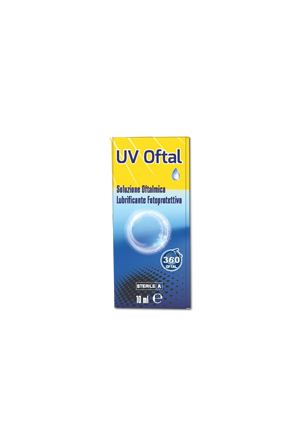 UV OFTAL SOLUZIONE OFTALMICA LUBRIFICANTE FOTOPROTETTIVA 10 ML - pharmaluna