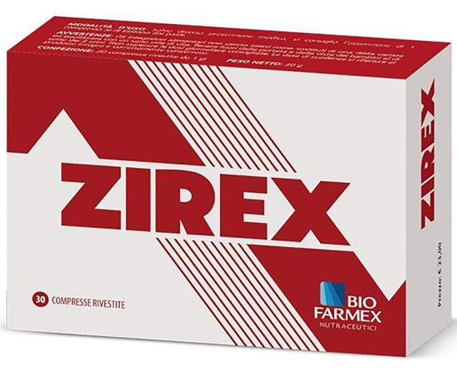 ZIREX 30 COMPRESSE RIVESTITE - pharmaluna