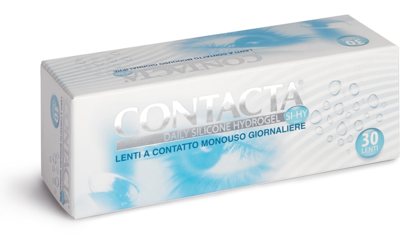 LENTE A CONTATTO MONOUSO GIORNALIERA CONTACTA DAILY LENS SILICONE HYDROGEL -4,50 30 PEZZI - pharmaluna