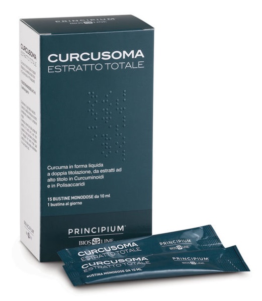 PRINCIPIUM CURCUSOMA ESTRATTO TOTALE 30 BUSTINE 10 ML - pharmaluna