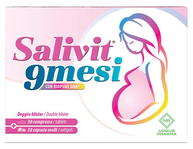 SALIVIT 9MESI 30 COMPRESSE + 30 CAPSULE MOLLI - pharmaluna