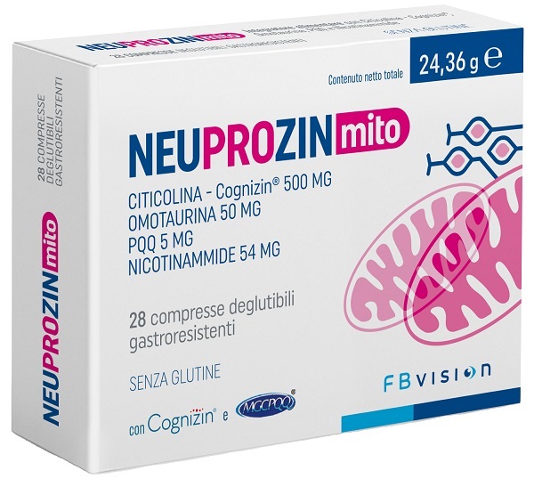 NEUPROZIN MITO 28 COMPRESSE GASTRORESISTENTI - pharmaluna