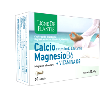CALCIO + MAGNESIO B6 + VITAMINA D3 60 CAPSULE - pharmaluna