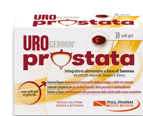 UROGERMIN PROSTATA 30 SOFTGEL - pharmaluna