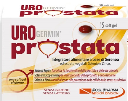 UROGERMIN PROSTATA 15 SOFTGEL - pharmaluna