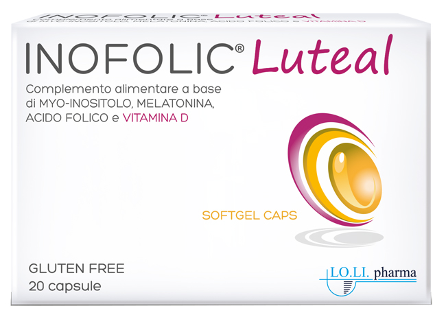 INOFOLIC LUTEAL 20 CAPSULE MOLLI - pharmaluna