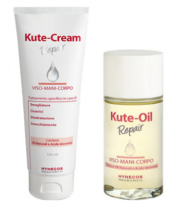 COMBINATA KUTE OIL REPAIR 60 ML + KUTE CREAM REPAIR 100 ML - pharmaluna