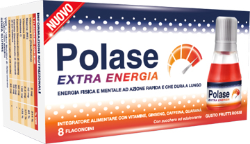 POLASE EXTRA ENERGIA 8 FLACONCINI - pharmaluna