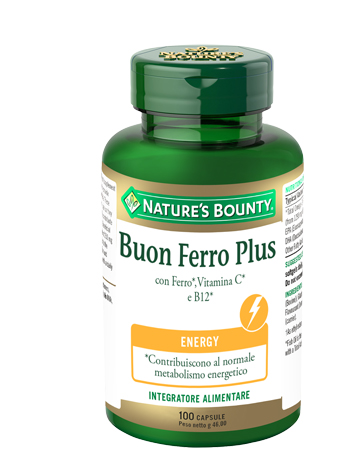 BUON FERRO PLUS 100 CAPSULE - pharmaluna