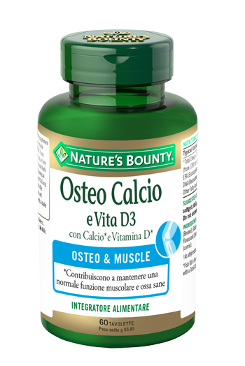 OSTEO CALCIO D3 60 TAVOLETTE - pharmaluna