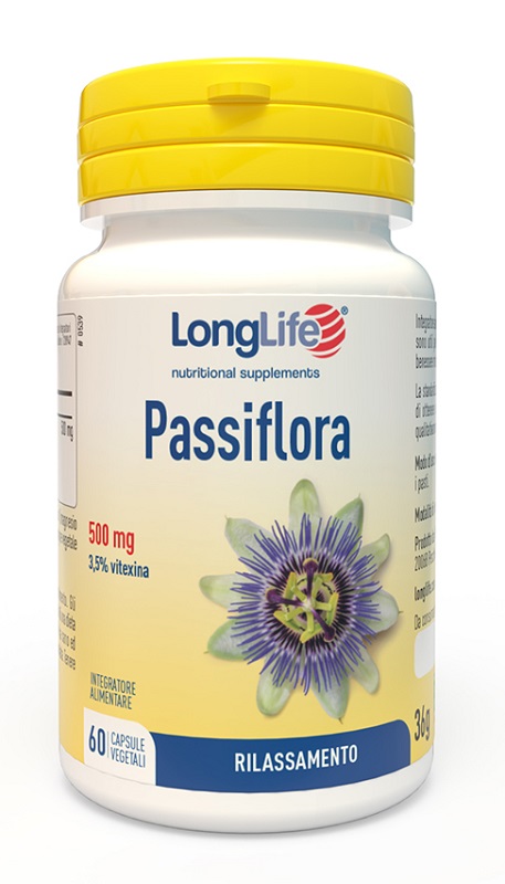 LONGLIFE PASSIFLORA 60 CAPSULE - pharmaluna
