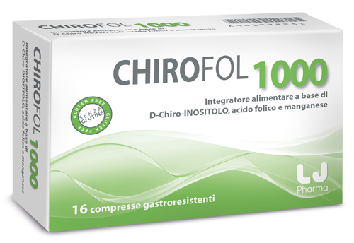 CHIROFOL 1000 16 COMPRESSE GASTRORESISTENTI - pharmaluna