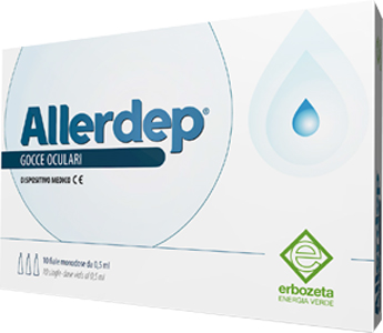 ALLERDEP GOCCE OCULARI 10 FIALE MONODOSE 0,5 ML - pharmaluna