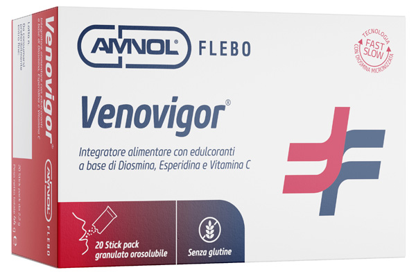 VENOVIGOR 20 STICK PACK GRANULATO OROSOLUBILE - pharmaluna