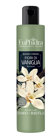EUPHIDRA BAGNOCREMA NUTR VANIGLIA BAGNO CREMA IN FLACONE CON ETICHETTA - pharmaluna