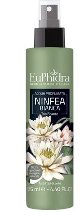 EUPHIDRA ACQUA PROFUMATA NINFEA IN FLACONE CON ETICHETTA POMPA SPRAY - pharmaluna