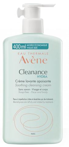 AVENE CLEANANCE HYDRA CREMA DETERGENTE 400 ML - pharmaluna