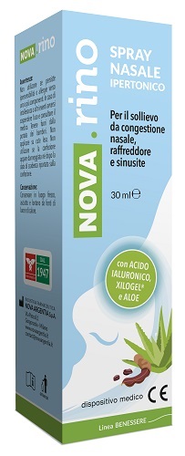 NOVA RINO SPRAY NASALE IPERTONICO 30 ML - pharmaluna