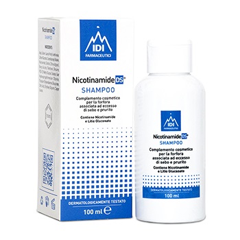 NICOTINAMIDE DS SHAMPOO SENZA PROFUMO 100 ML - pharmaluna