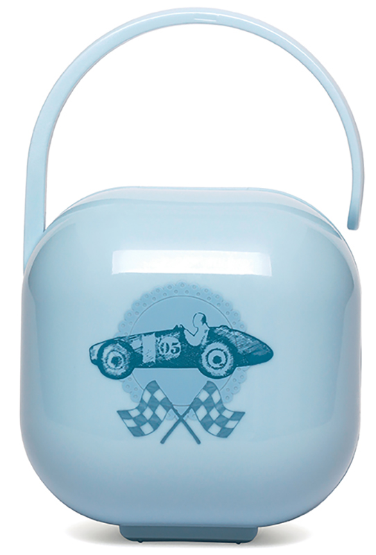 SUAVINEX BLEU TOY SCATOLINA PORTASUCCHIETTO AZZURRO - pharmaluna