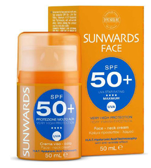 SUNWARDS FACE CREAM SPF 50+ 50 ML - pharmaluna