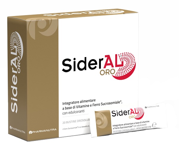 SIDERAL ORO 14 MG 20 BUSTINE - pharmaluna