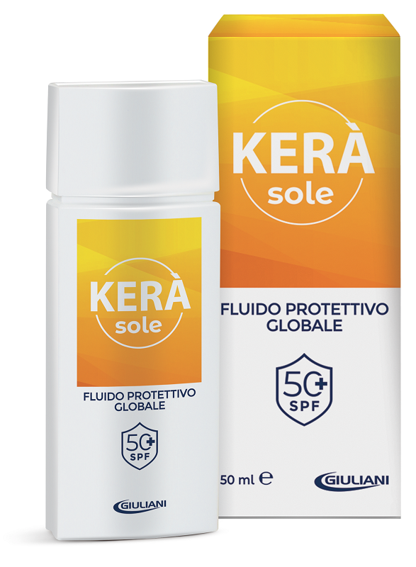 KERA' SOLE FLUIDO PROTETTIVO GLOBALE SPF 50+ 50 ML - pharmaluna