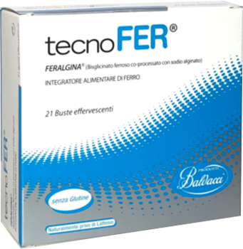 TECNOFER EFFERVESCENTE 21 BUSTINE - pharmaluna