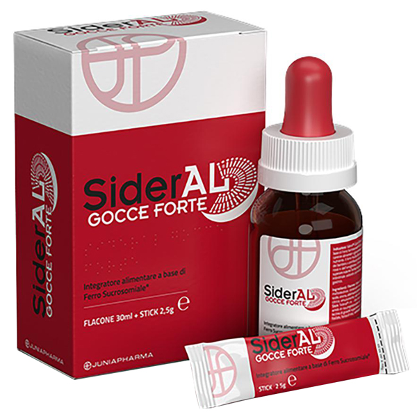 SIDERAL GOCCE FORTE 30 ML - pharmaluna