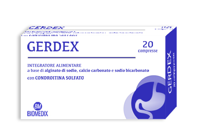 GERDEX 20 COMPRESSE - pharmaluna