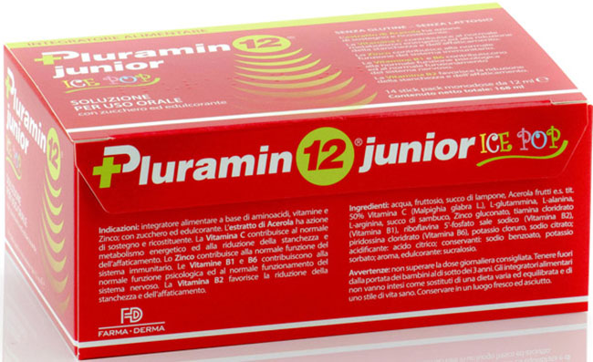 PLURAMIN12 JUNIOR 14 STICK PACK 12 ML - pharmaluna