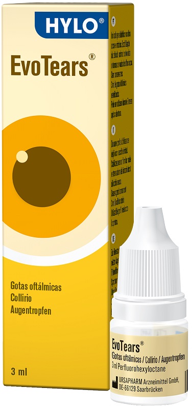EVOTEARS COLLIRIO PER SECCHEZZA OCULARE 3 ML - pharmaluna