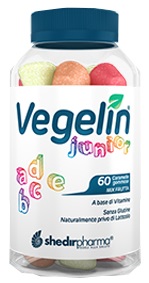 VEGELIN JUNIOR 60 CARAMELLE GOMMOSE - pharmaluna
