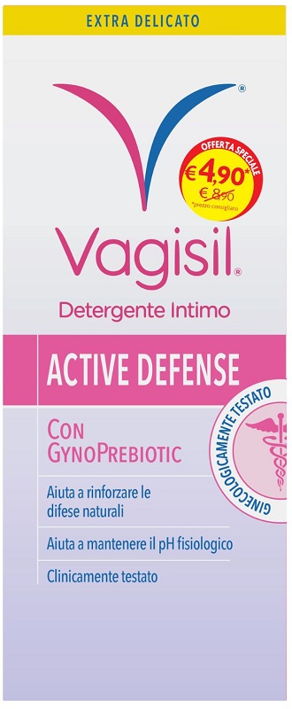 VAGISIL DETERGENTE GYNOPREBIOTIC 250 ML OFFERTA SPECIALE - pharmaluna