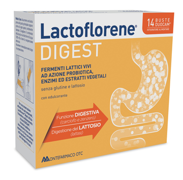 LACTOFLORENE DIGEST 14 BUSTE - pharmaluna