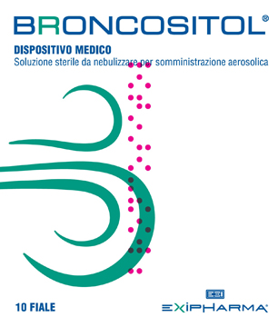 BRONCOSITOL SOLUZIONE STERILE DA NEBULIZZARE PER SOMMINISTRAZIONE AEROSOLICA 10 FIALE 3 ML - pharmaluna